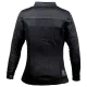 Дамска мото риза JOHN DOE MOTOSHIRT BLACK, XTM-Fiber® подплата, защитни протектори