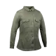 Дамска мото риза JOHN DOE MOTOSHIRT OLIVE, XTM-Fiber® подплата, защитни протектори