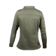 Дамска мото риза JOHN DOE MOTOSHIRT OLIVE, XTM-Fiber® подплата, защитни протектори