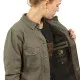 Дамска мото риза JOHN DOE MOTOSHIRT OLIVE, XTM-Fiber® подплата, защитни протектори