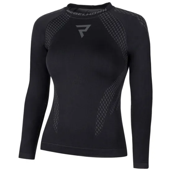 Rebelhorn Active II Lady LS – дамска термална тениска с дълъг ръкав, черна