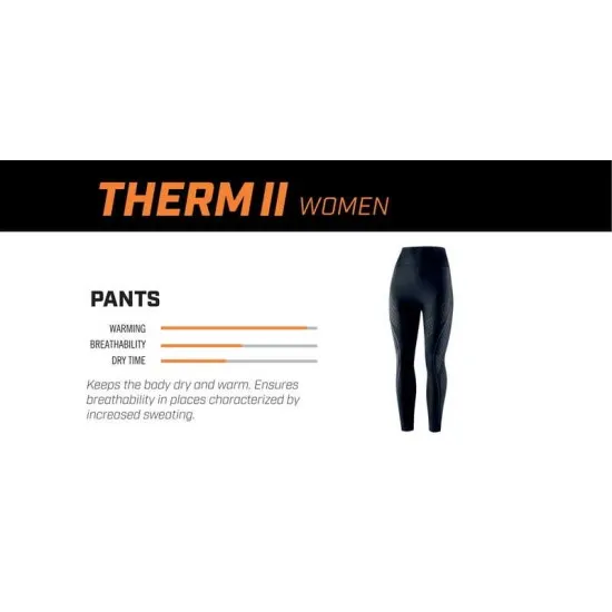 Дамско термо долнище REBELHORN THERM 2 PNT WOMEN – безшевен еластичен термо клин