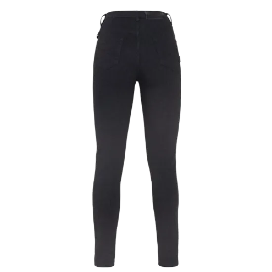Дамски мото дънки JOHN DOE RUBY BK, XTM-fibre®, протектори за колене и бедра