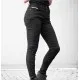 Дамски мото дънки JOHN DOE RUBY BK, XTM-fibre®, протектори за колене и бедра