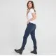 Дамски мото дънки JOHN DOE RUBY BLUE, XTM-fibre®, протектори за колене и бедра