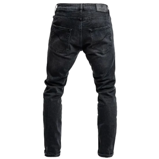 Мото дънки JOHN DOE PIONEER MONO BK, еднослойни, с XTM-Fiber® и регулируеми протектори