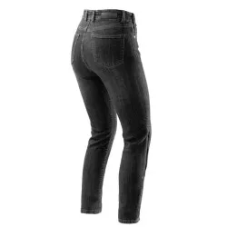 Дамски мото дънки Rebelhorn Classic Mono Washed Black