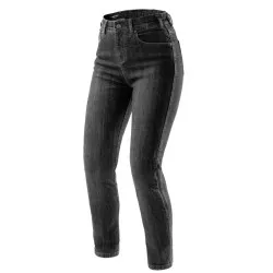 Дамски мото дънки Rebelhorn Classic Mono Washed Black