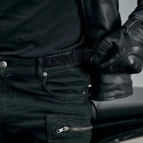 Мото дънки Rebelhorn Urban III Black с DuPont Kevlar и Level 2 протектори