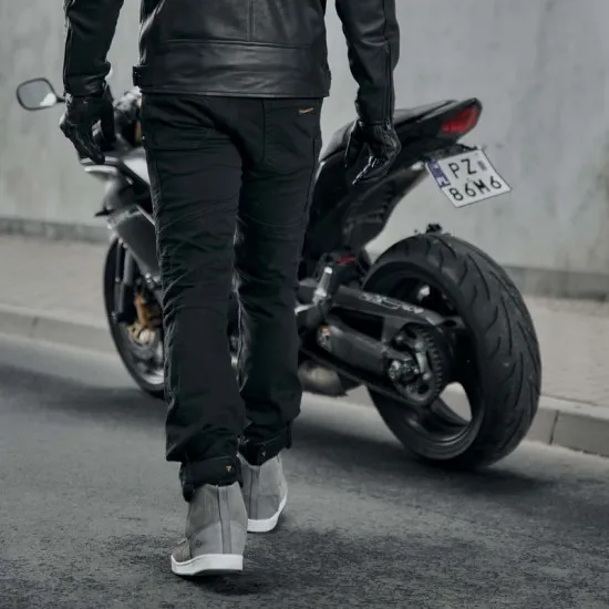 Мото дънки Rebelhorn Urban III Black с DuPont Kevlar и Level 2 протектори
