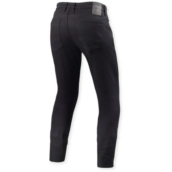 Мото дънки REV'IT! Kai - Black, Skinny Fit кройка и SEESMART защита