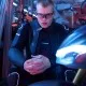 Кожен мото екип SPIDI LASER TOURING BLACK 2PC с CE протектори и перфорирани панели