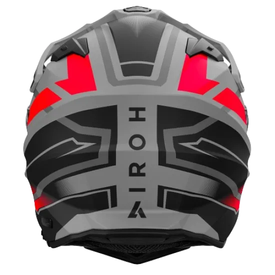 Каска AIROH COMMANDER 2 MAVIC ORANGE MATT - Изключително широка визия и защита за всички терени
