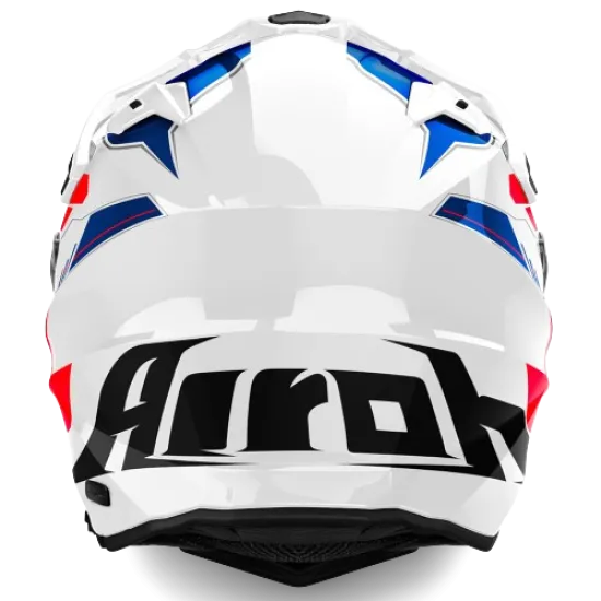 Каска AIROH COMMANDER 2 REVEAL BLUE/RED - Изключително широка визия и защита за всички терени
