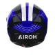 Каска AIROH CONNOR ACHIEVE BLUE GLOSS с гланцово покритие и спортен дизайн
