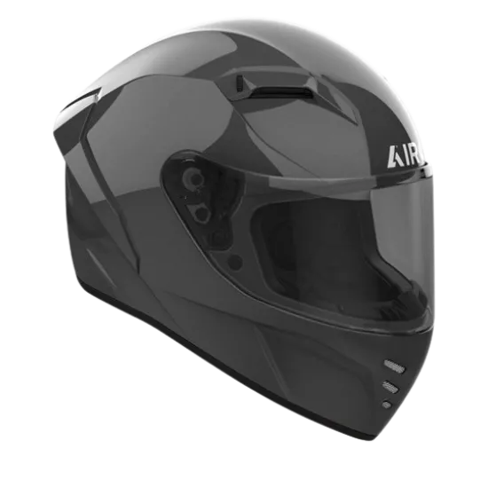 Каска AIROH CONNOR ANTHRACITE GLOSS с гланцово покритие и спортен дизайн