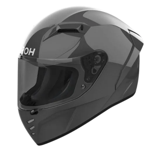 Каска AIROH CONNOR ANTHRACITE GLOSS с гланцово покритие и спортен дизайн