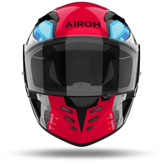 Каска AIROH CONNOR BOT GLOSS с гланцово покритие и спортен дизайн