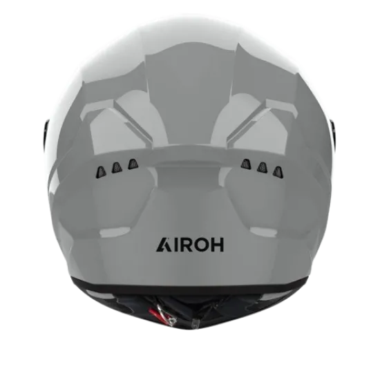 Каска AIROH CONNOR CEMENT GREY GLOSS с гланцово покритие и спортен дизайн