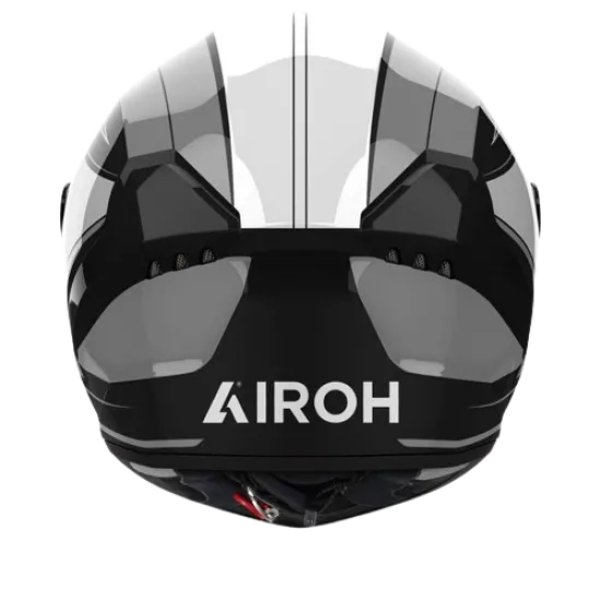 Каска AIROH CONNOR DUNK BLACK GLOSS с гланцово покритие и спортен дизайн