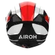 Каска AIROH CONNOR DUNK RED GLOSS с гланцово покритие и спортен дизайн