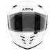 Каска AIROH CONNOR WHITE GLOSS с гланцово покритие и спортен дизайн