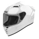 Каска AIROH CONNOR WHITE GLOSS с гланцово покритие и спортен дизайн