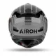 AIROH SPECKTRE GROOVE GREY – модулна мото каска с Pinlock и вградени очила
