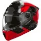 Модуларна каска AIROH Specktre Groove Red – каска с отваряща се брадичка и слънчев визьор