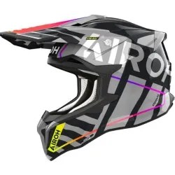 Мотокрос каска AIROH STRYCKER BRAVE GRAY GLOSS