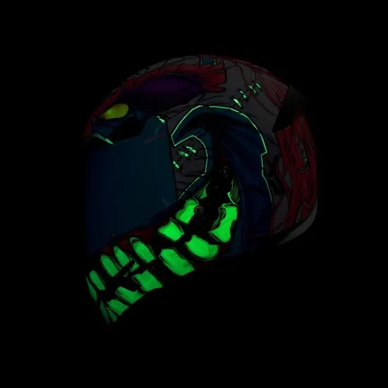 Каска ICON Airframe Pro Krazy Klown 2 – агресивен дизайн и висока защита