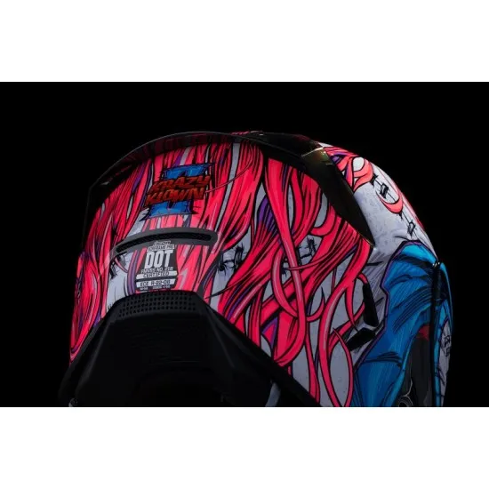 Каска ICON Airframe Pro Krazy Klown 2 – агресивен дизайн и висока защита