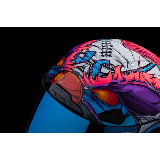 Каска ICON Airframe Pro Krazy Klown 2 – агресивен дизайн и висока защита