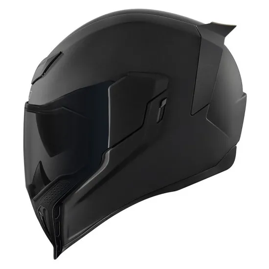 Каска ICON Airflite™ Dark с вградени слънчеви очила и двуканална охлаждаща система