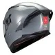 MT BRAKER SV SOLID A12 GLOSS GRAY – мото каска с вградени слънчеви очила и гланцово покритие