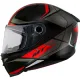 Каска MT REVENGE 2 S HATAX B5 BLACK/GREY/RED MATT с висока защита и спортен дизайн