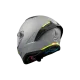 Каска MT STINGER 2 SOLID A12 GLOSS GREY с прозрачен визьор и полимерна черупка