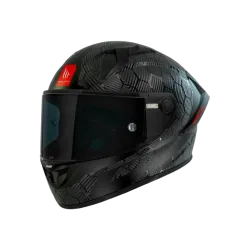 Каска MT KRE+ CARBON SOLID GLOSS BLACK