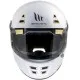 Мото каска MT Jarama A0 Gloss Pearl White с елегантен дизайн и перфектна защита