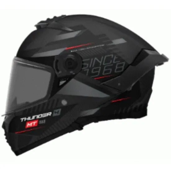 Каска MT THUNDER 4 SV LUMINENCE D1 – защитна, удобна и с вградени слънчеви очила