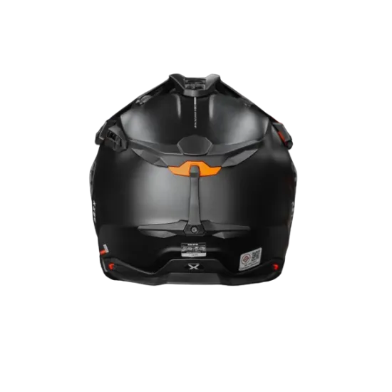 Адвенчър каска NEXX X.WED3 PLAIN BLACK MT, черна матова каска, офроуд каска