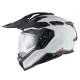 Адвенчър каска NEXX X.WED3 PLAIN WHITE, бяла каска, офроуд каска, приключенска каска