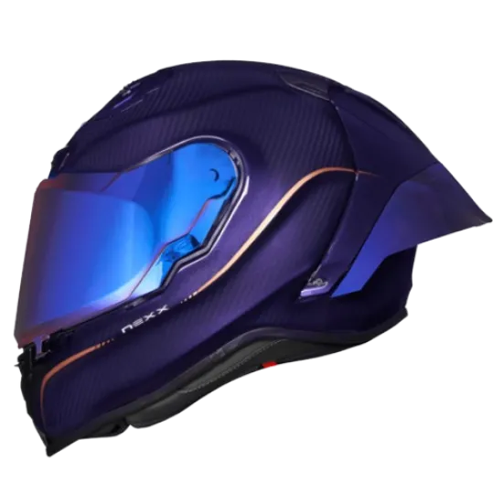 Каска NEXX X.R3R HAGIBIS PURPLE, стилна лилава каска, аеродинамична