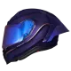 Каска NEXX X.R3R HAGIBIS PURPLE, стилна лилава каска, аеродинамична