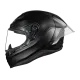 Каска NEXX X.R3R PLAIN BLACK MATT, черна матирана спортна каска, аеродинамична