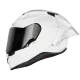 Каска NEXX X.R3R PLAIN WHITE, бяла спортна каска, аеродинамична