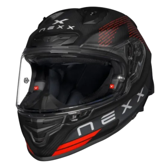 Каска NEXX X.R3R PRO FIM EVO CARBON BLACK MATT, аеродинамична, карбонова