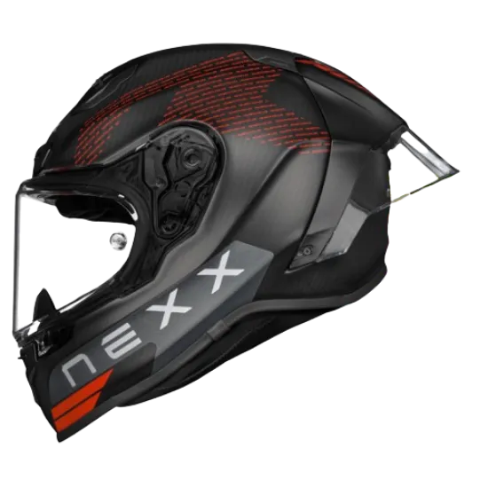 Каска NEXX X.R3R PRO FIM EVO CARBON BLACK MATT, аеродинамична, карбонова