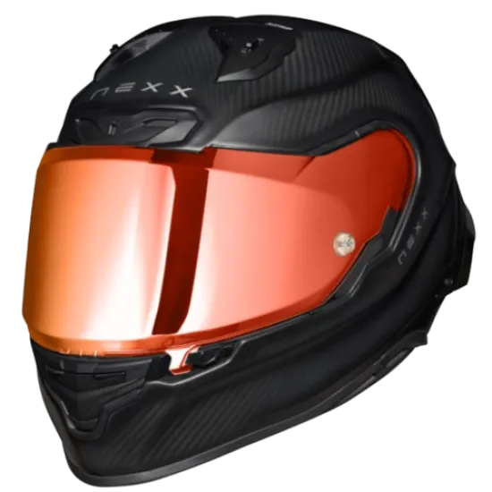 Каска NEXX X.R3R ZERO PRO 2 CARBON RED MATT, червена карбонова каска, аеродинамична