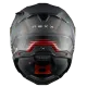 Каска NEXX X.WST3 FLUENCE GREY RED MATT, антивибрационна система, покритие против надраскване